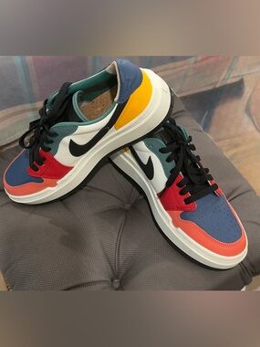 Nike Women’s  Low-Top Sneakers in Blue, Red, Teal, Yellow, White, Black